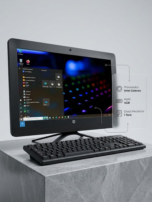 computador todo en uno marca Hp